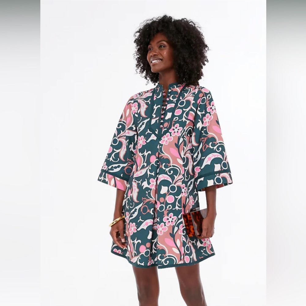 TUCKERNUCK X CAMERAN EUBANKS WIMBERLY - Magnolia Chintz Indre Dress, NWT, Large